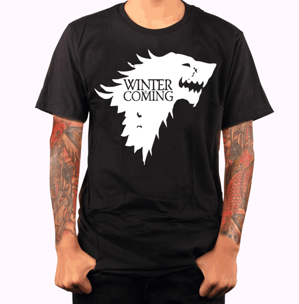 T-shirt - Winter is Coming ǀ Fajntričko.com