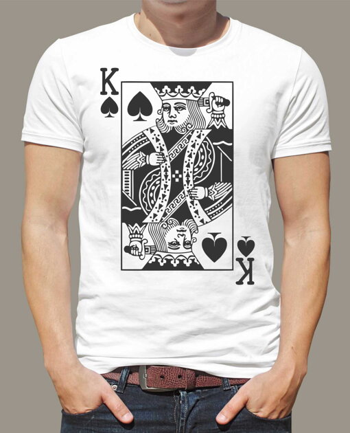 T-shirt - King - Royal card ǀ 