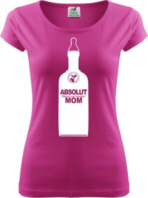 Woman's t-shirt - ABSOLUT MOM