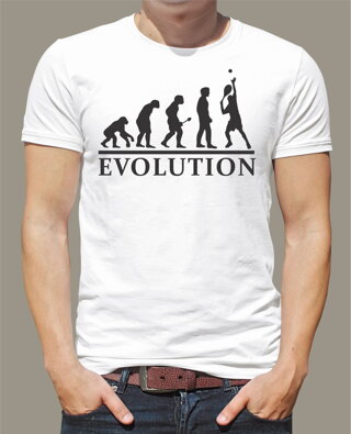 T-shirt Tennis evolution