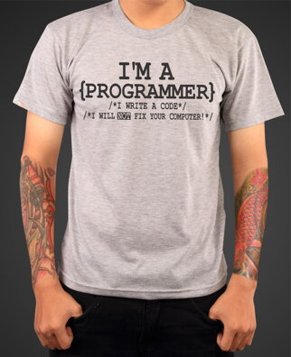 T-shirt -  I'm a Programmer 