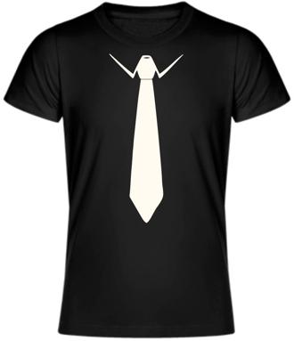T-shirt - Fake tie