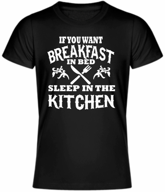 T-shirt - Breakfast in bed
