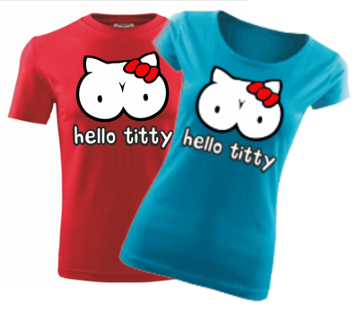 T-shirt - Hello Titty  