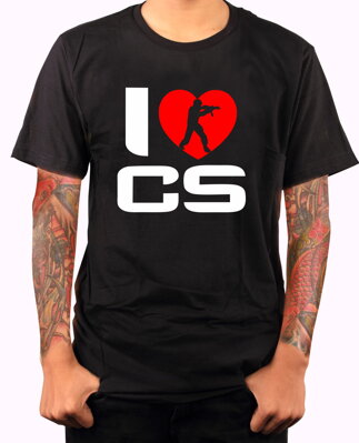 T-shirt - I love CS