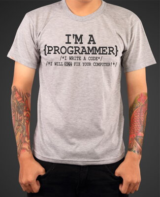 T-shirt -  I'm a Programmer 