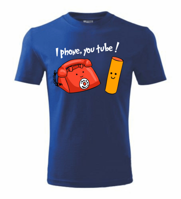 T-shirt - I phone, you tube!