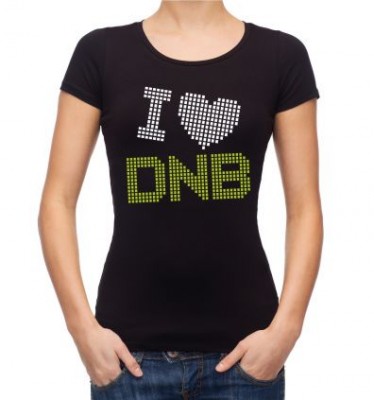 T-shirt - I love Drum and Bass