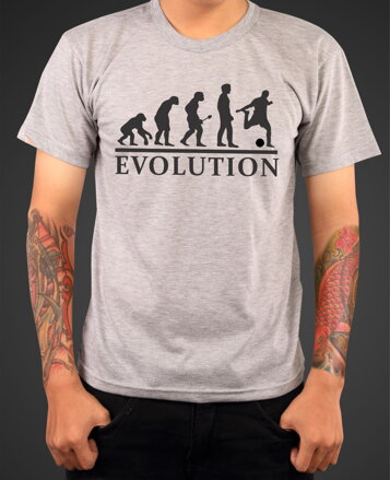 T-shirt Football evolution