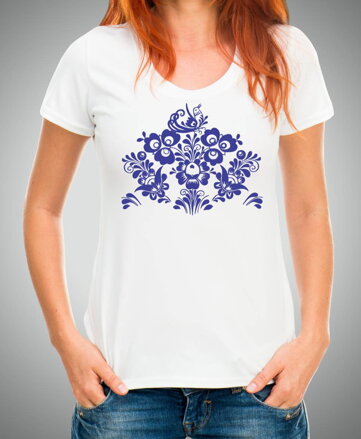 Women's T-shirt - Folk pattern