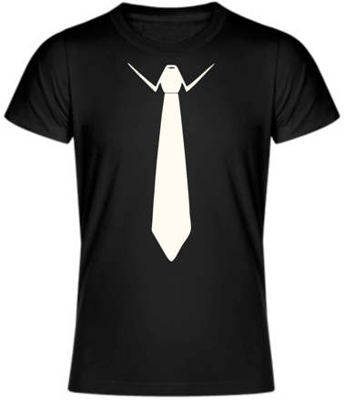 T-shirt - Fake tie