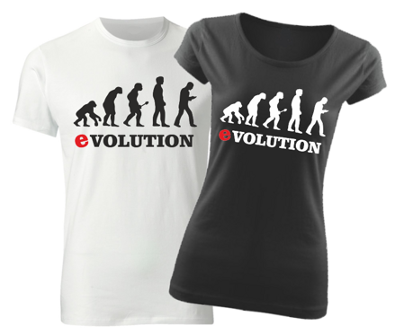 T-shirt - Smartphone evolution