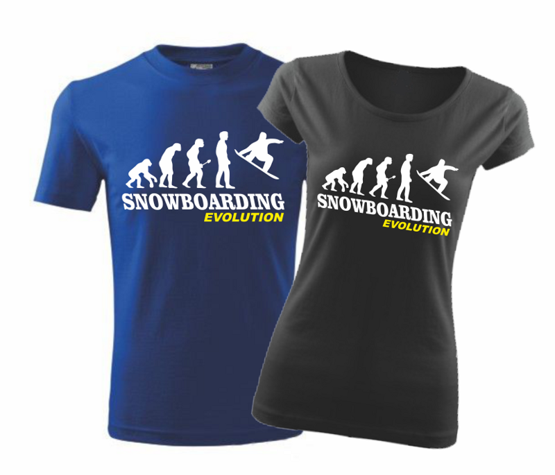 T-shirt - Snowboarding evolution T-shirt - Snowboarding evolution