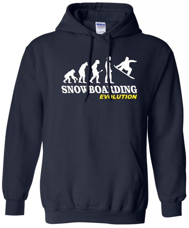 Hoodie - Snowboarding evolution