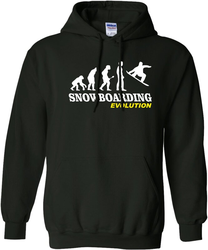 Hoodie - Snowboarding evolution