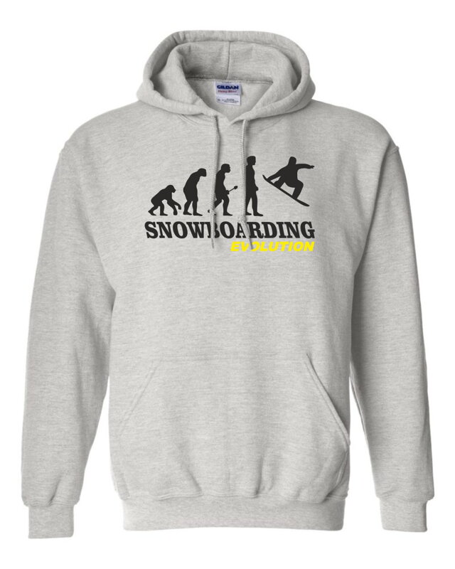 Hoodie - Snowboarding evolution