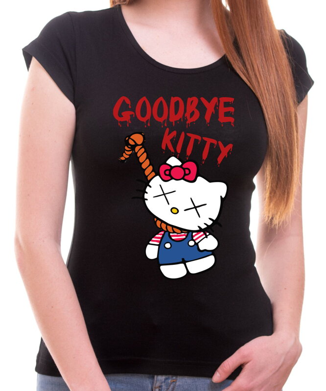 T-shirt - Good bye Kitty (women)