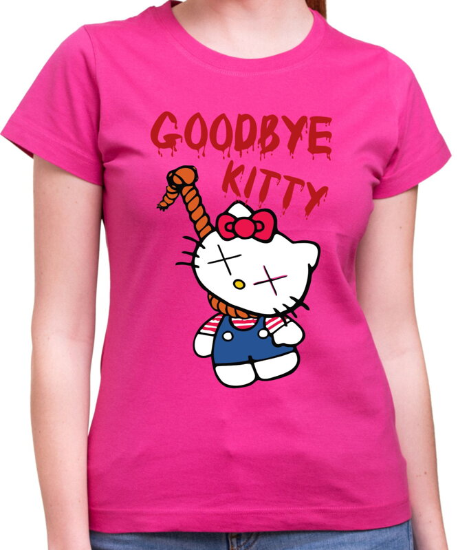 T-shirt - Good bye Kitty (women)