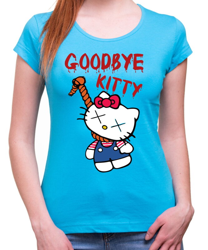 T-shirt - Good bye Kitty (women)