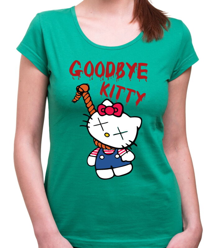 T-shirt - Good bye Kitty (women)