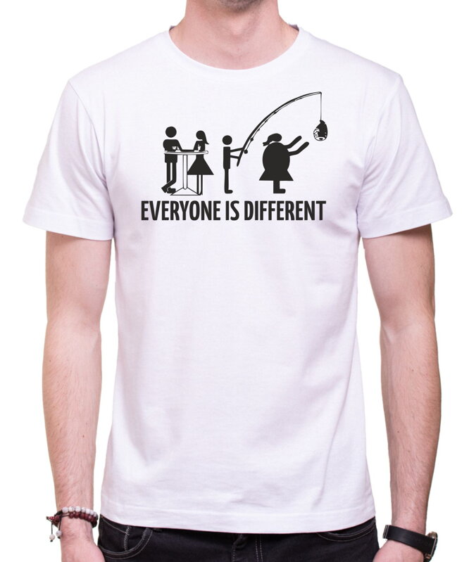 T-shirt - Everyone is Different