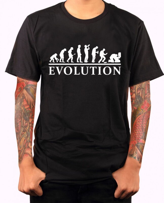 T-shirt Alcohol evolution T-shirt Alcohol evolution