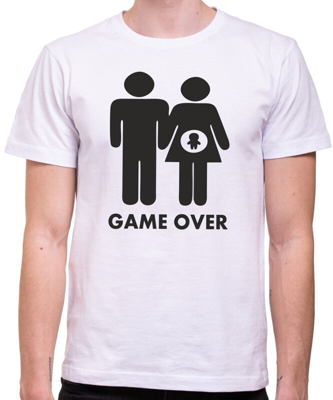 GAME OVER T-shirt - the baby on the way GAME OVER T-shirt - the baby on the way