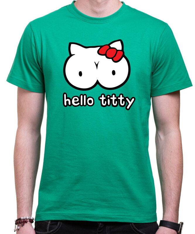 T-shirt - Hello Titty  