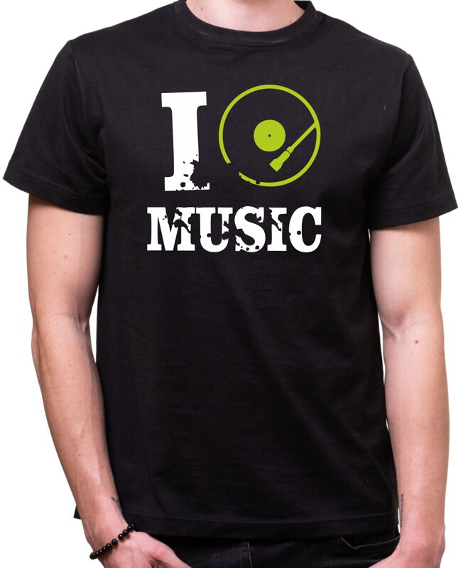 T-shirt - I MUSIC men's/woman