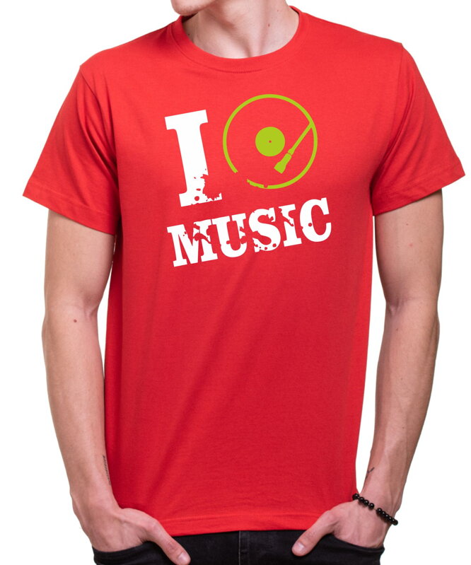 T-shirt - I MUSIC men's/woman