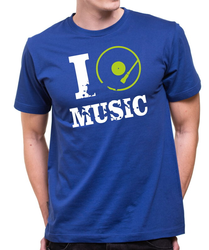 T-shirt - I MUSIC men's/woman