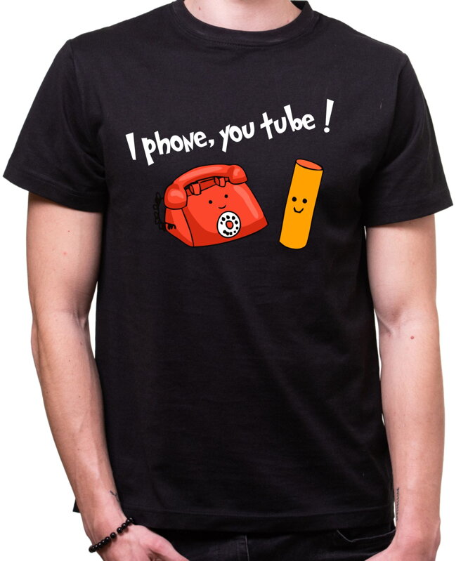 T-shirt - I phone, you tube!