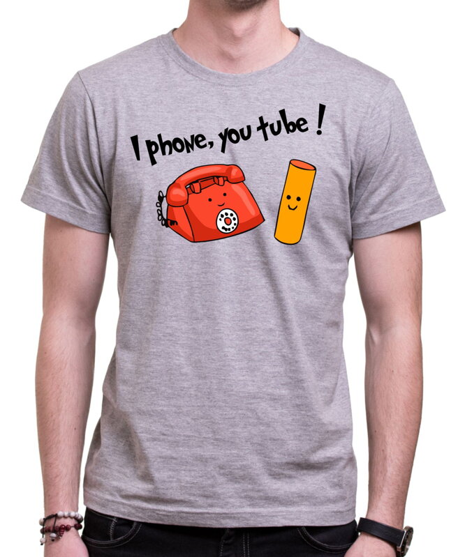 T-shirt - I phone, you tube!