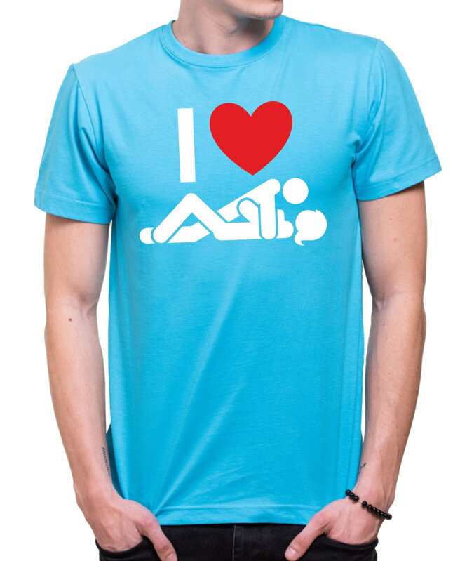 T-shirt - I love sex 