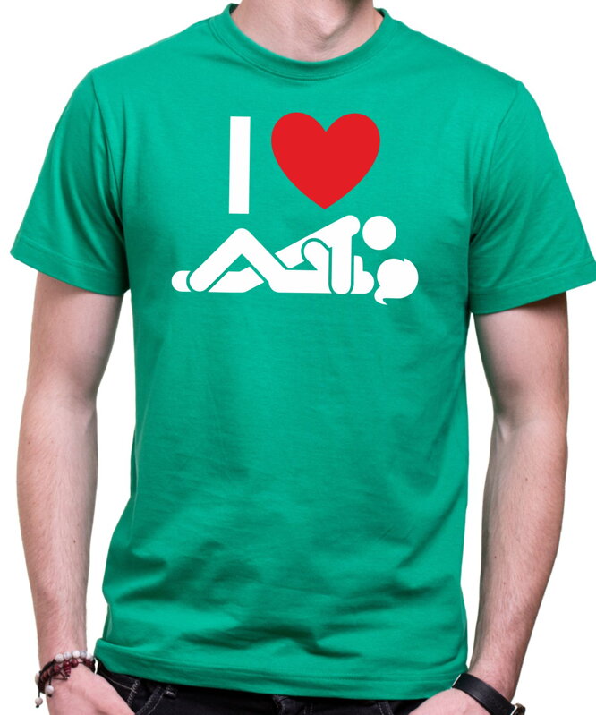 T-shirt - I love sex 