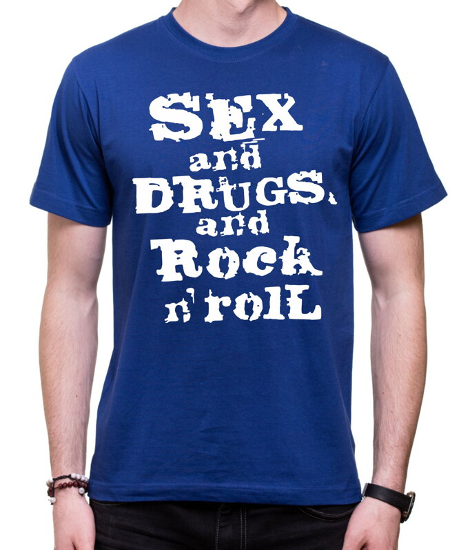 T-shirt- Sex, Drugs & Rock 'n' Roll 
