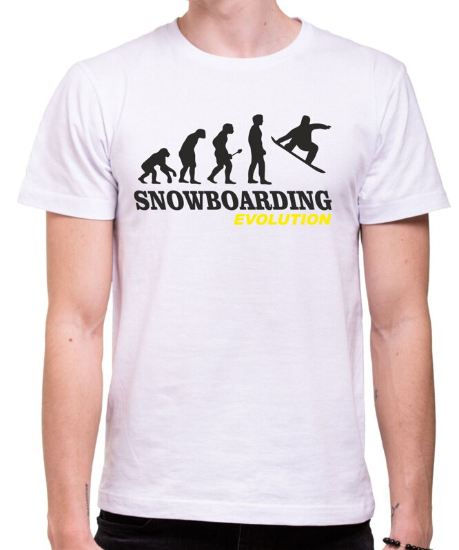 T-shirt - Snowboarding evolution