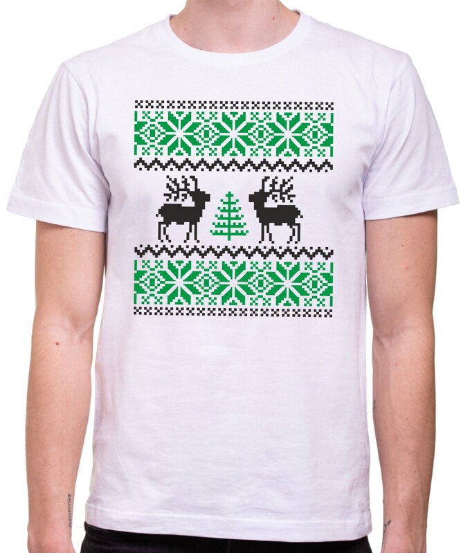 T-shirt - Christmas reindeer 