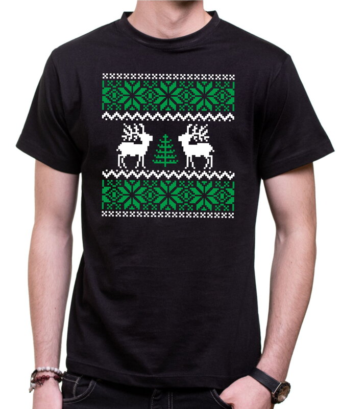T-shirt - Christmas reindeer 