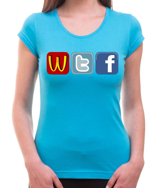 Women's T-shirt - WTF Social sites