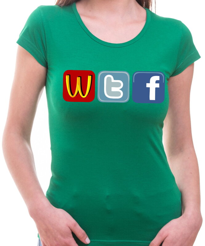 Women's T-shirt - WTF Social sites