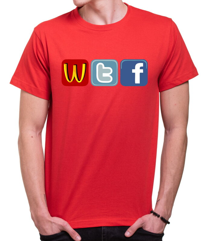 T-shirt - WTF Social sites