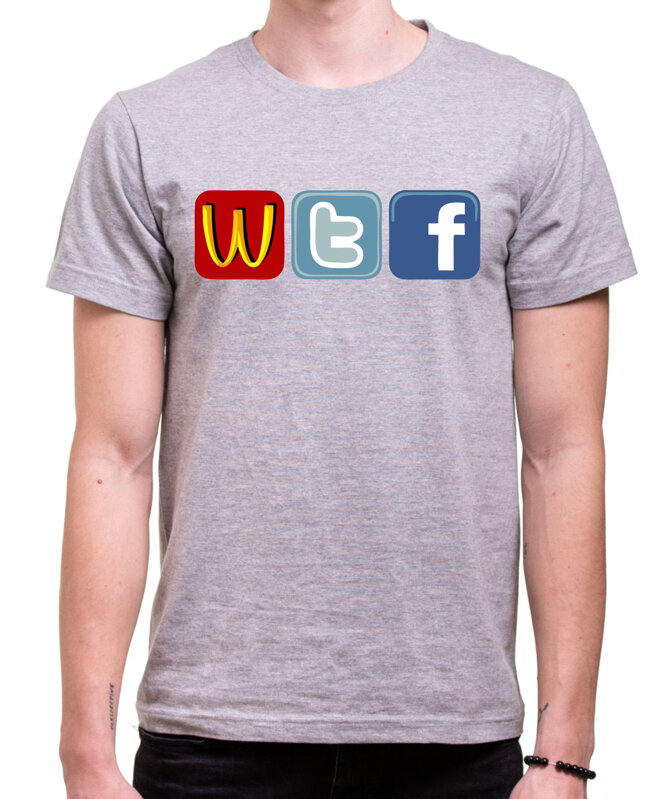 T-shirt - WTF Social sites