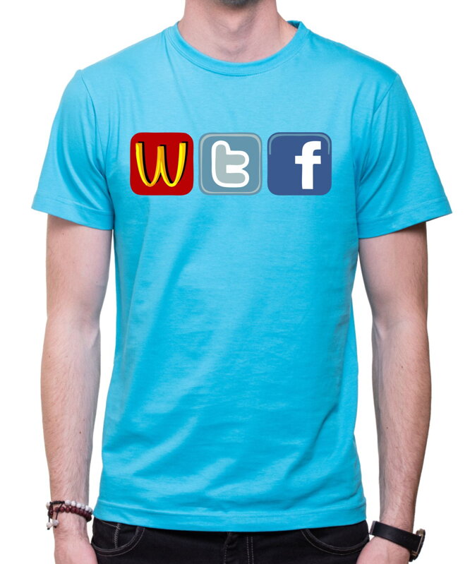 T-shirt - WTF Social sites