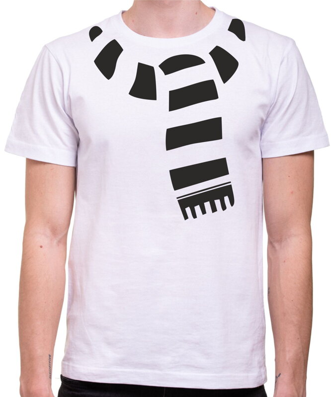 T-shirt - Christmas scarf