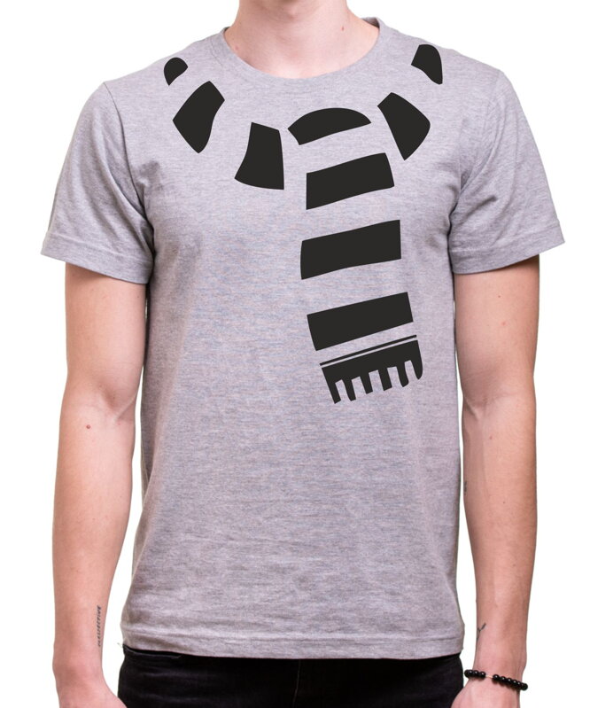 T-shirt - Christmas scarf