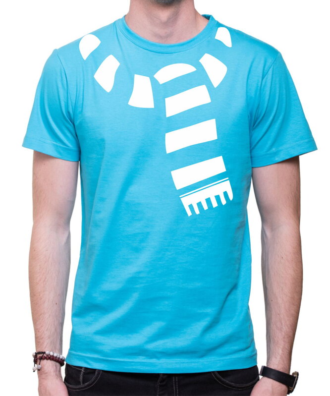 T-shirt - Christmas scarf