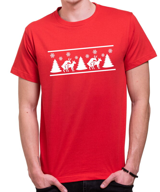 T-shirt - Christmas reindeer