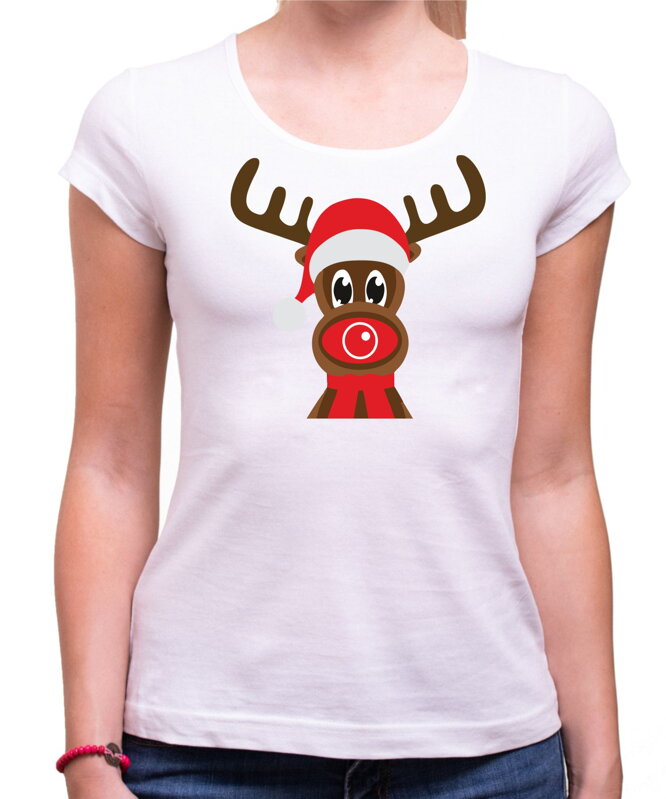 T-shirt - Christmas reindeer 