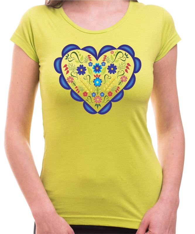 Women's T-shirt - Folk pattern birds Women's T-shirt - Folk pattern birds